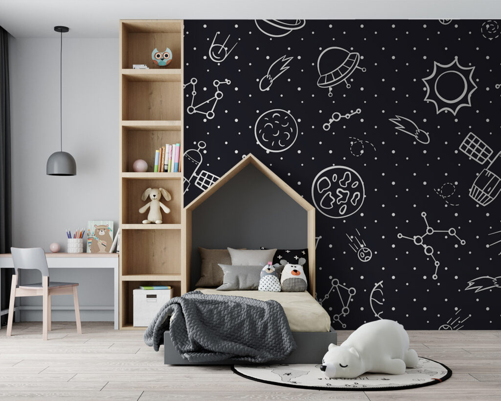 A pattern of space objects