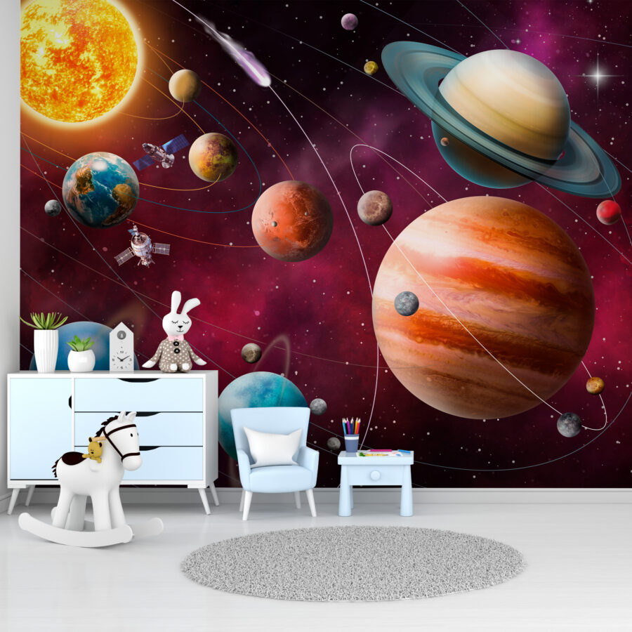 Pianeti e stelle nello spazio Pianeti e stelle nello spazio