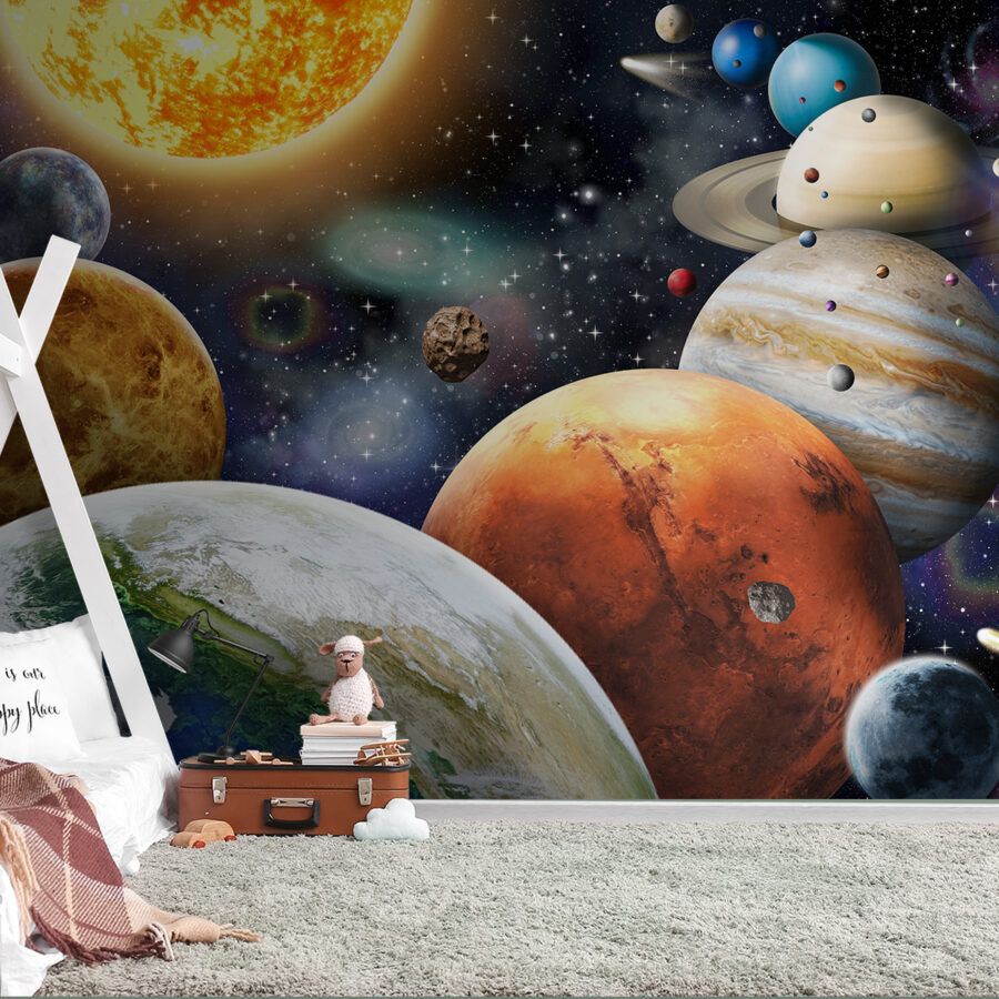 Pianeti e stelle nello spazio Pianeti e stelle nello spazio