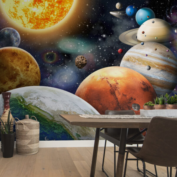 Pianeti e stelle nello spazio Pianeti e stelle nello spazio