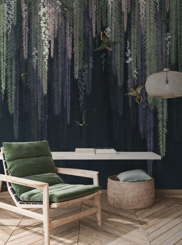 Hummingbirds from a tree