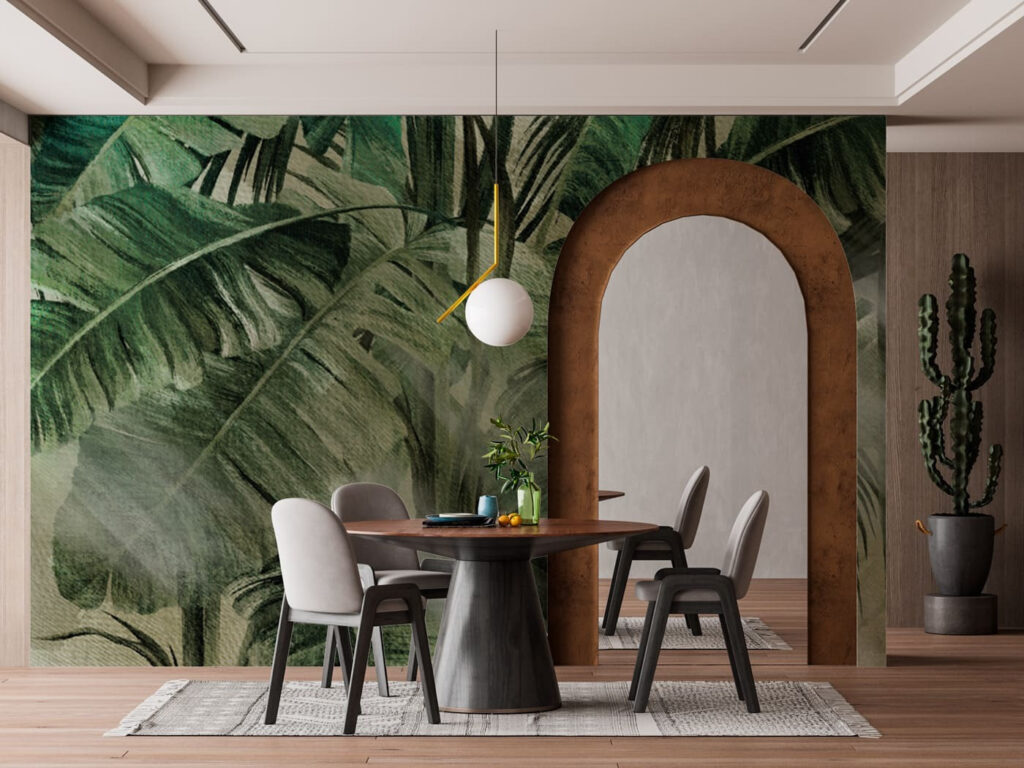 Lush foliage bathed in soft light Lush foliage bathed in soft light