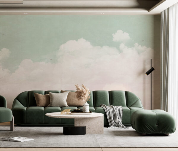 A white clouds in the sky A white clouds in the sky