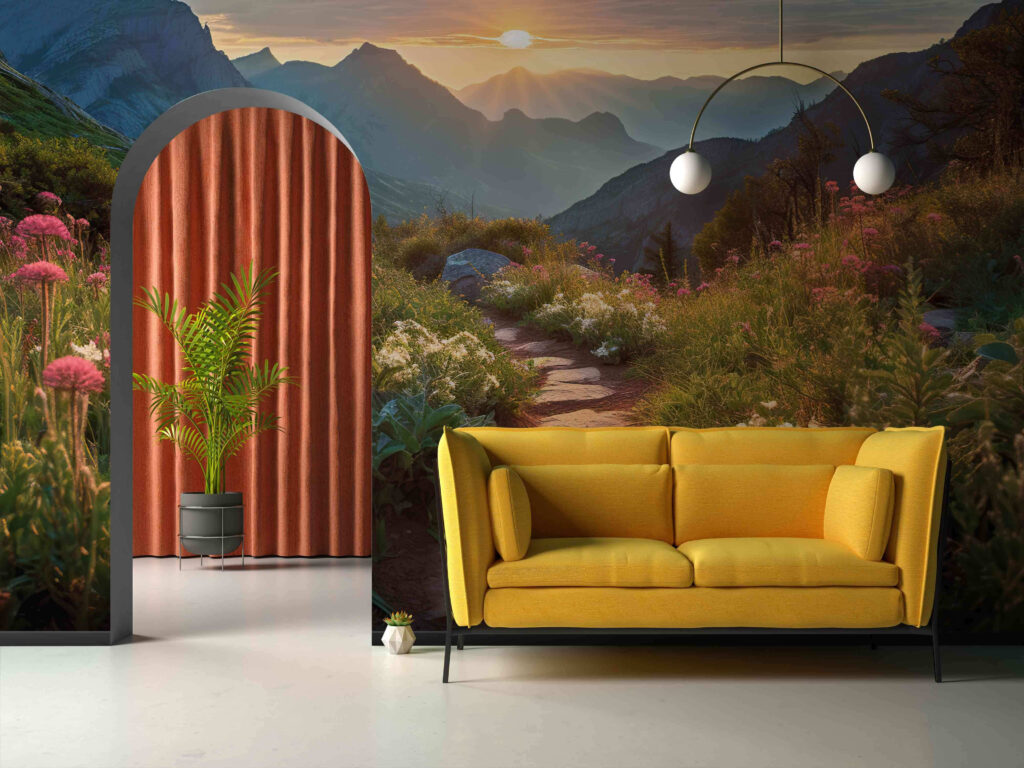 u96205pig1 1024x768 - Un sentiero di pietra che porta alle montagne - tegory