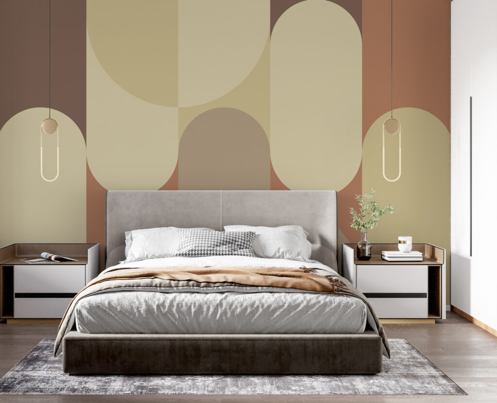 Pattern of circles and lines Pattern of circles and lines