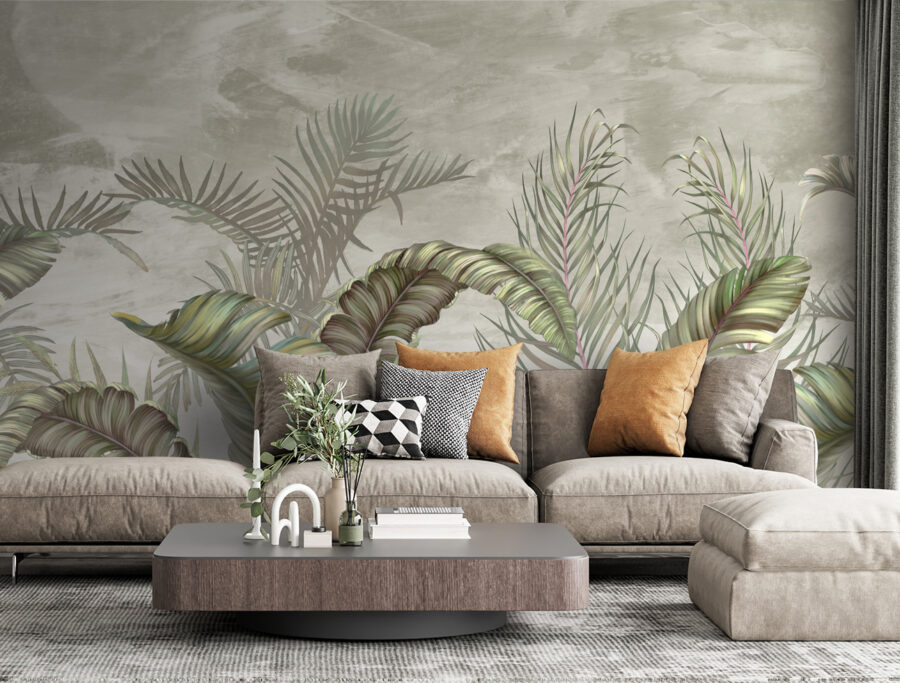 Lussuoso sfondo di design a foglie tropicali. Lussuoso sfondo di design a foglie tropicali.