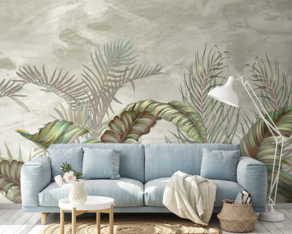 Lussuoso sfondo di design a foglie tropicali. Lussuoso sfondo di design a foglie tropicali.