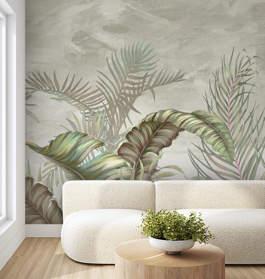 Lussuoso sfondo di design a foglie tropicali. Lussuoso sfondo di design a foglie tropicali.