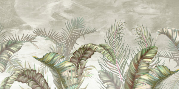 Lussuoso sfondo di design a foglie tropicali. Lussuoso sfondo di design a foglie tropicali.