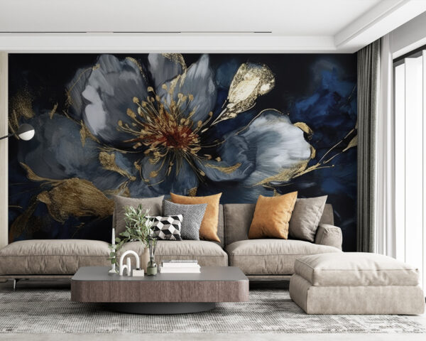 Pittura di un fiore Pittura di un fiore