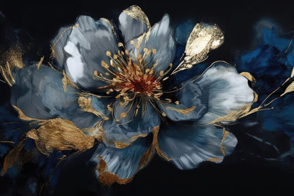 Pittura di un fiore Pittura di un fiore