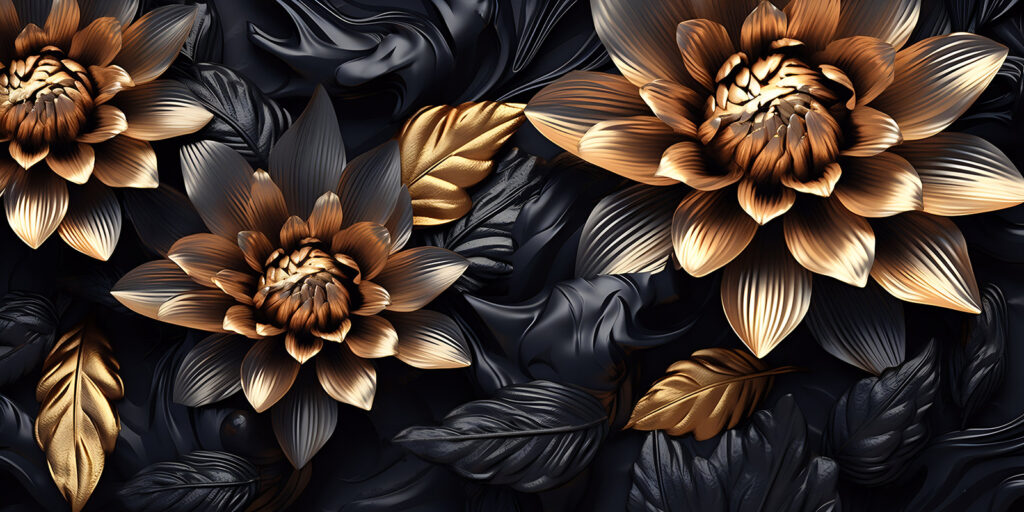 Il bronzo fiorisce nell'ombra di mezzanotte. Il bronzo fiorisce nell'ombra di mezzanotte.