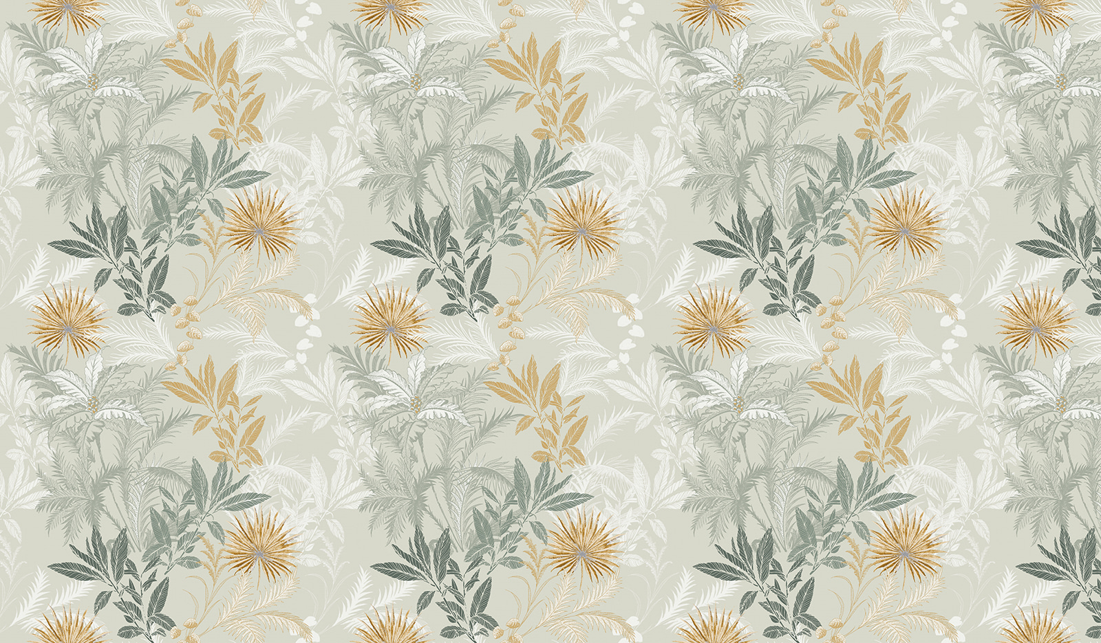 u94468p - Un disegno di foglie e fiori - tegory