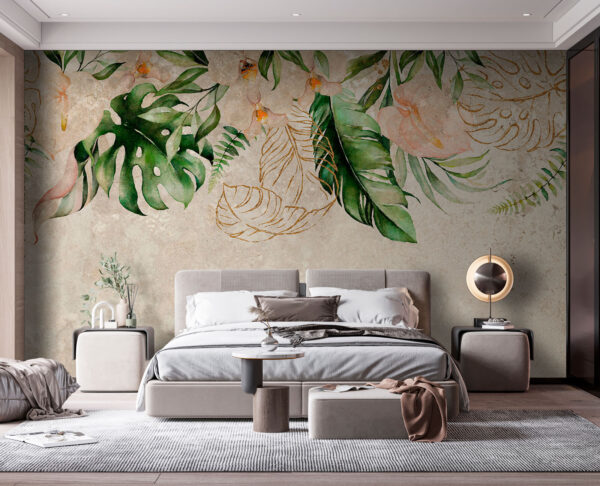Elegante design botanico dalle tonalità tenui Elegante design botanico dalle tonalità tenui