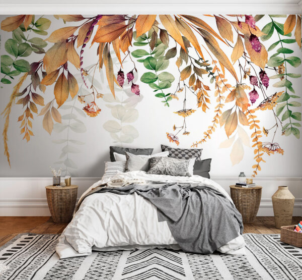 Eleganza botanica su sfondo bianco. Eleganza botanica su sfondo bianco.
