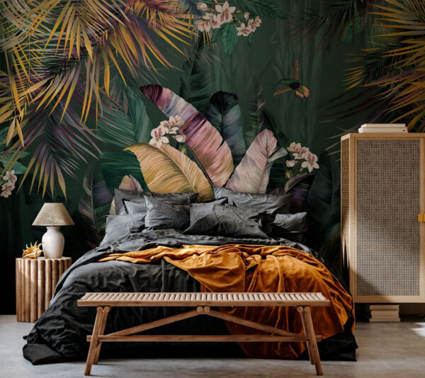 Pittura di una pianta tropicale Pittura di una pianta tropicale