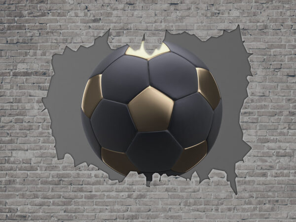 Soccer Ball Crashes Through Wall Soccer Ball Crashes Through Wall