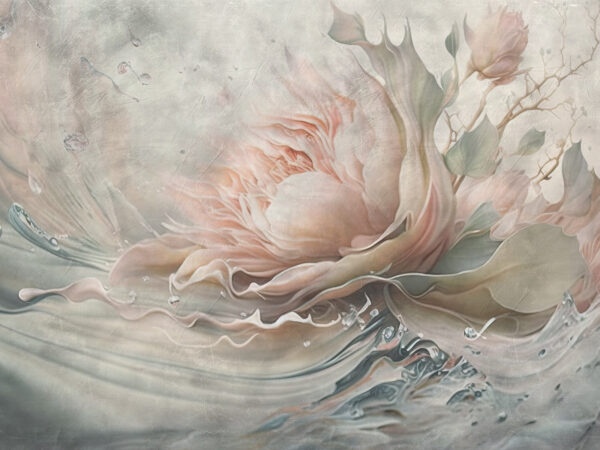 Pittura di un fiore Pittura di un fiore