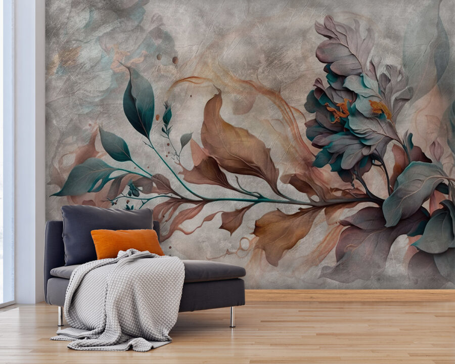 Carta da parati Pittura di un fiore - immagine 6
