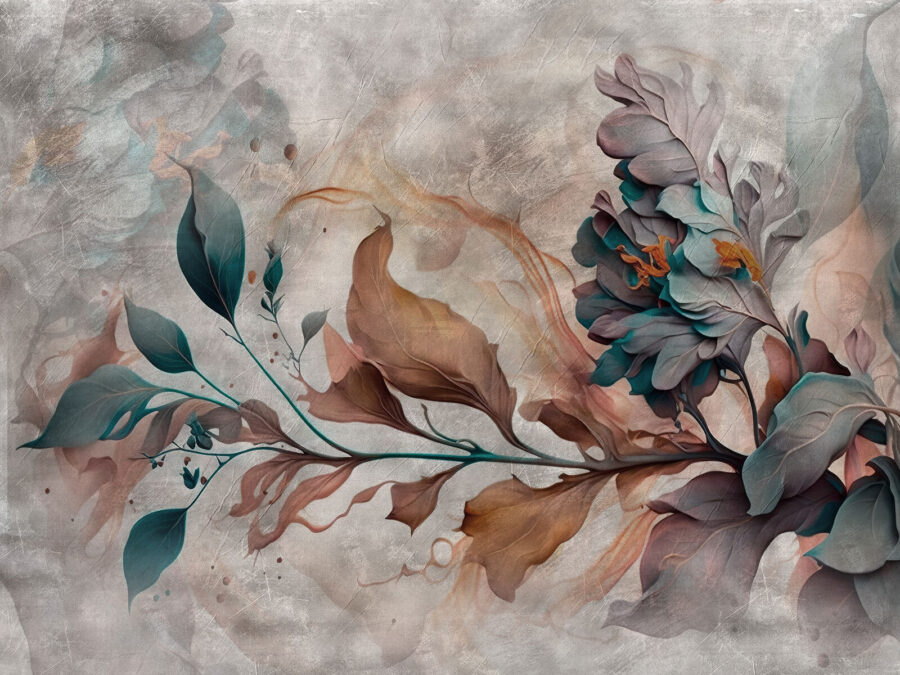 Carta da parati Pittura di un fiore - immagine 12