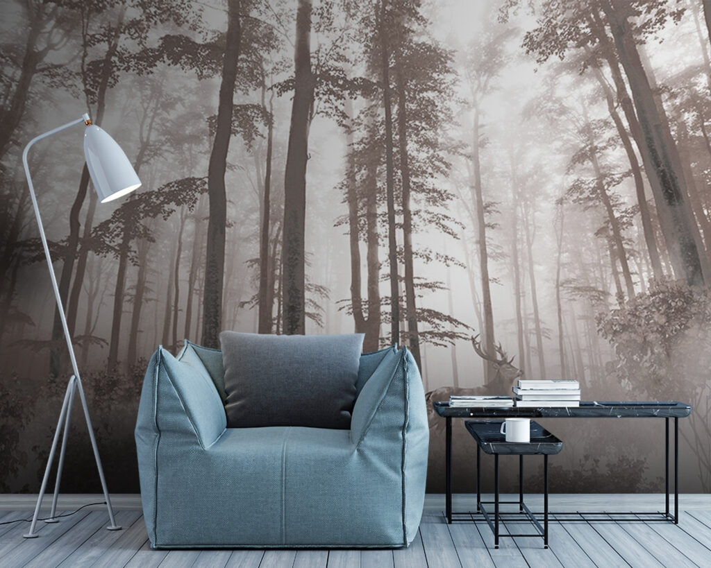 u93893pig7 1024x819 - Gruppo di cervi in una foresta - tegory