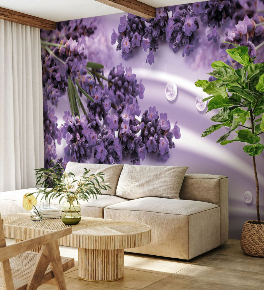 Fiori di lavanda dalle morbide tonalità lavanda