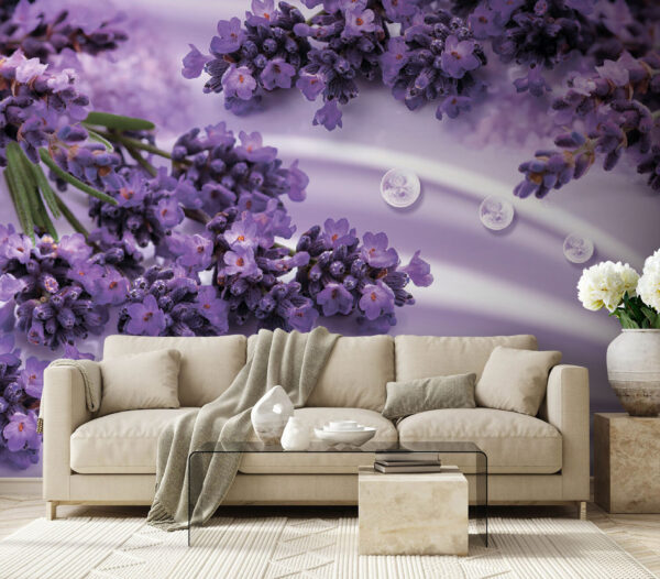Fiori di lavanda dalle morbide tonalità lavanda Fiori di lavanda dalle morbide tonalità lavanda