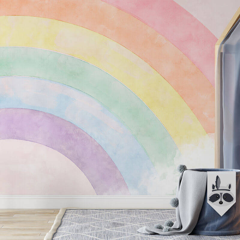 Arcobaleno con nuvole in cielo u93619pir1m - Arcobaleno con nuvole in cielo