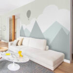 Carta da parati Mongolfiera nel cielo