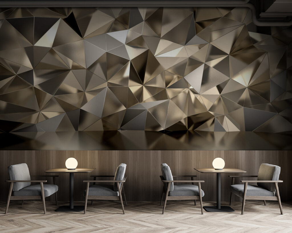 Textured geometric pattern in neutral tones