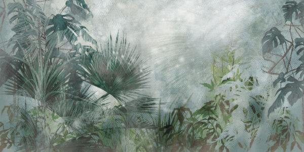 Pittura di una foresta Pittura di una foresta