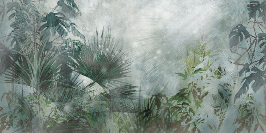 Pittura di una foresta Pittura di una foresta