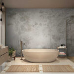 Carta da parati Carta da parati con alberi e piante