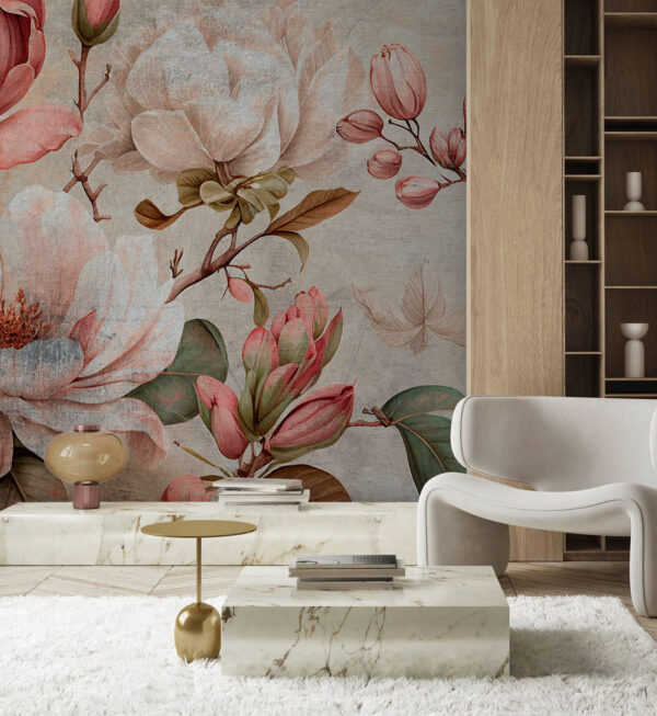 Elegante composizione floreale dalle tonalità tenui. Elegante composizione floreale dalle tonalità tenui.