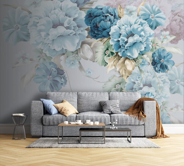 Elegante composizione floreale dalle tonalità tenui. Elegante composizione floreale dalle tonalità tenui.