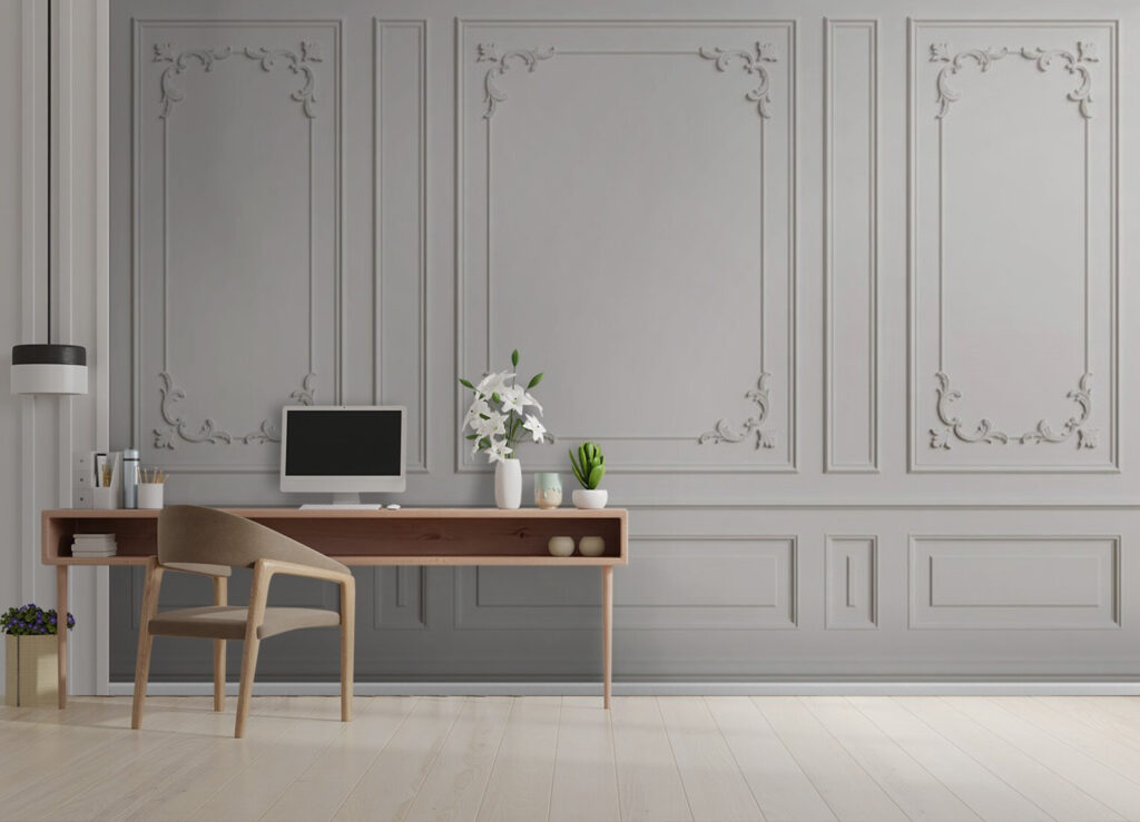 u72615piw2 1024x739 - Parete bianca con modanatura - tegory