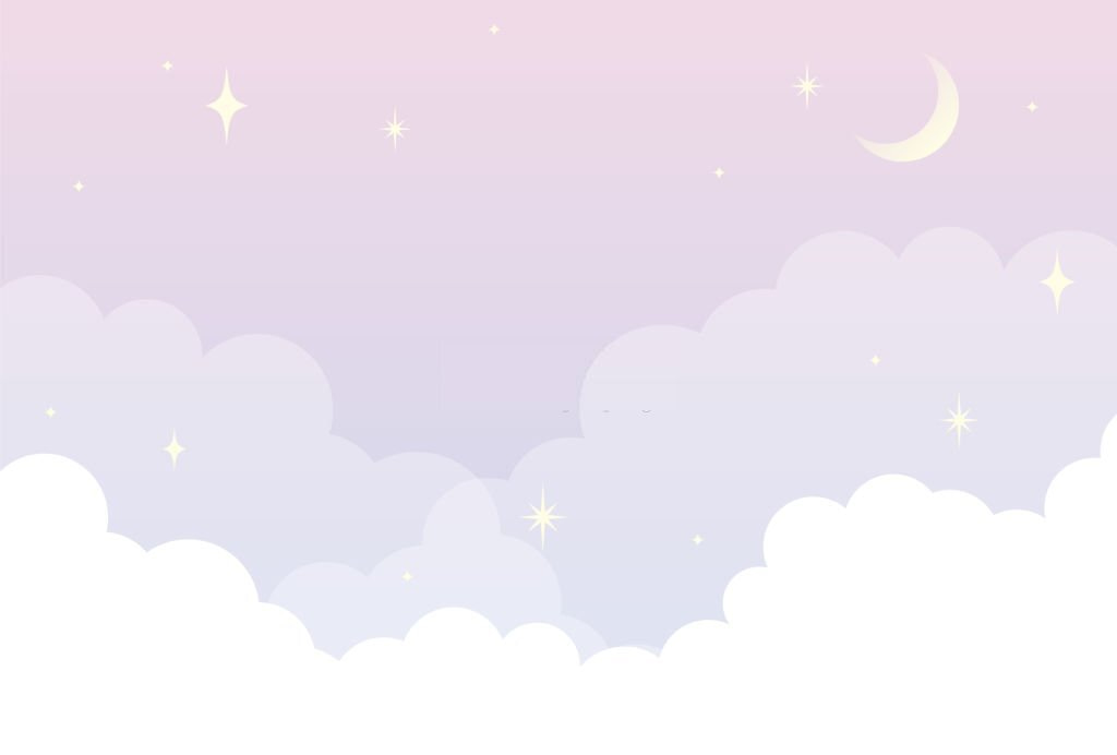 Una luna e delle nuvole in cielo Una luna e delle nuvole in cielo