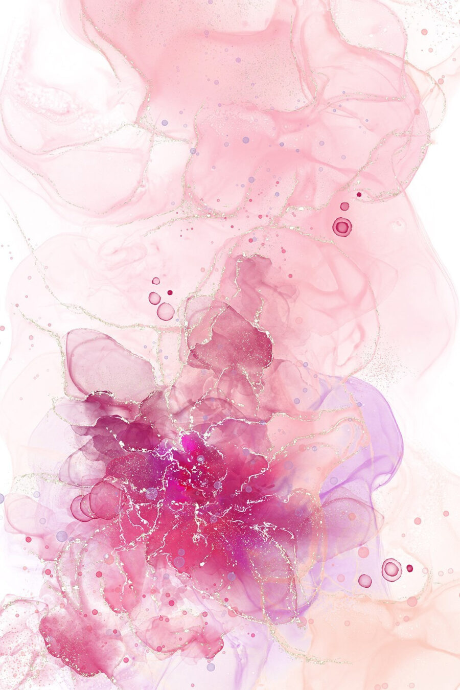 Fiore rosa e viola