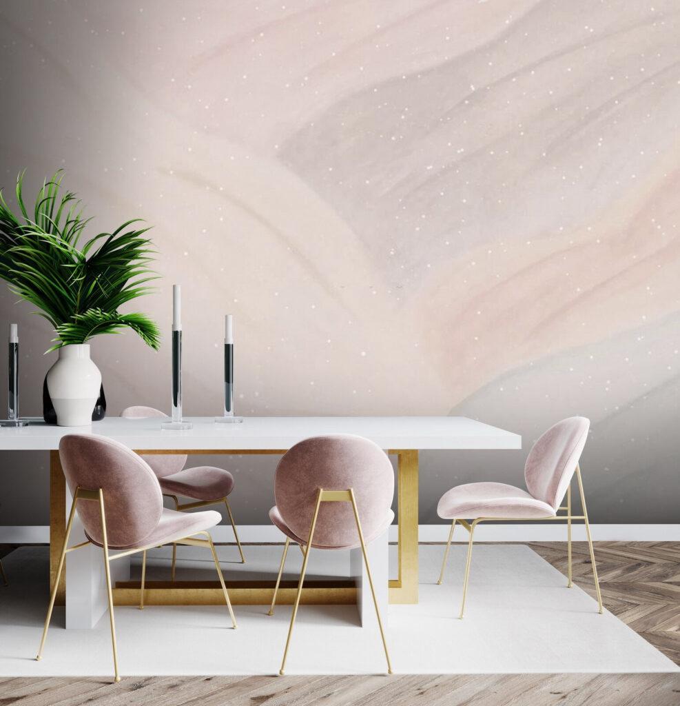 Soft pastels with a dreamy touch