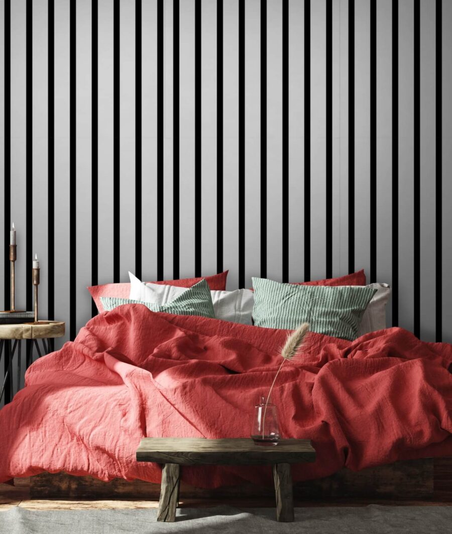 Linee verticali in bianco e nero