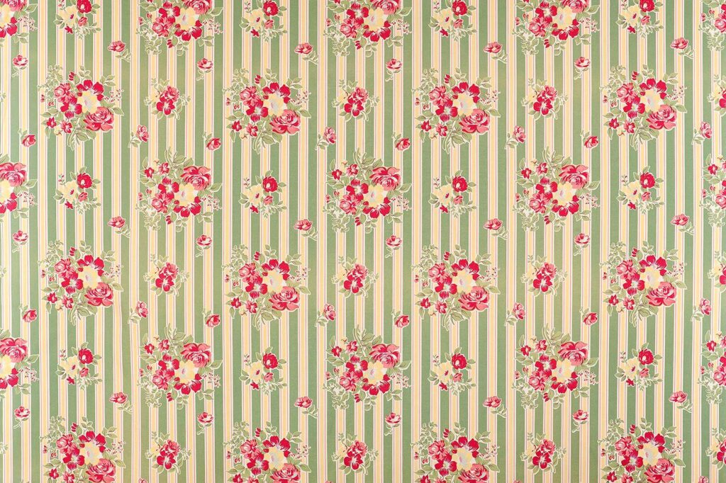 Carta da parati con fiori Carta da parati con fiori