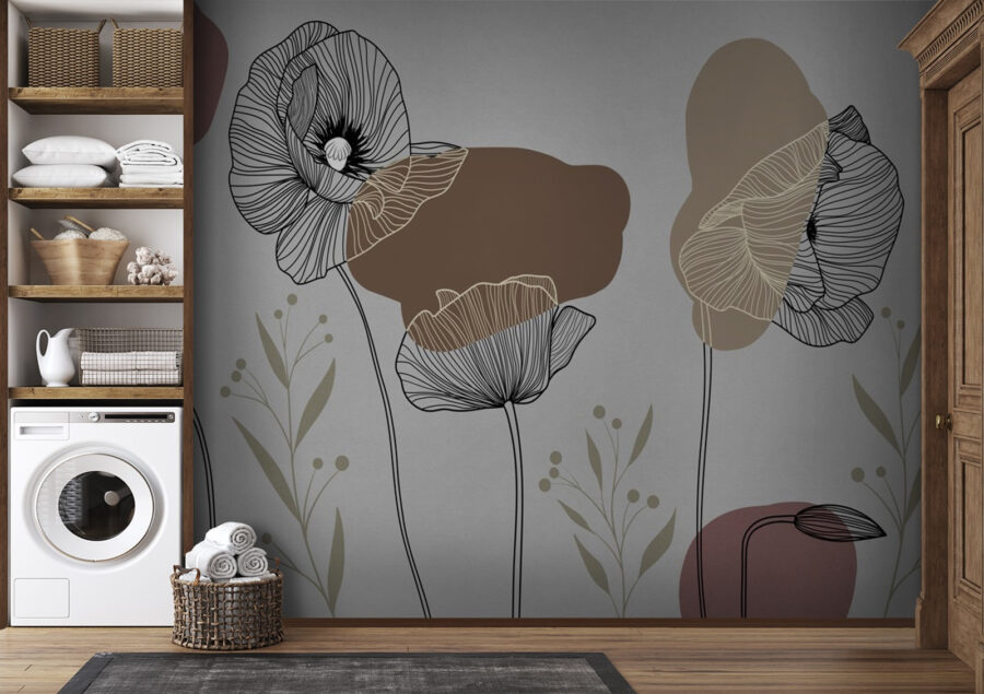 Disegno di fiori e piante