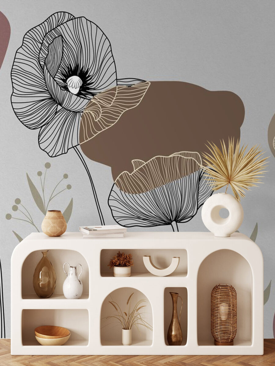 Disegno di fiori e piante