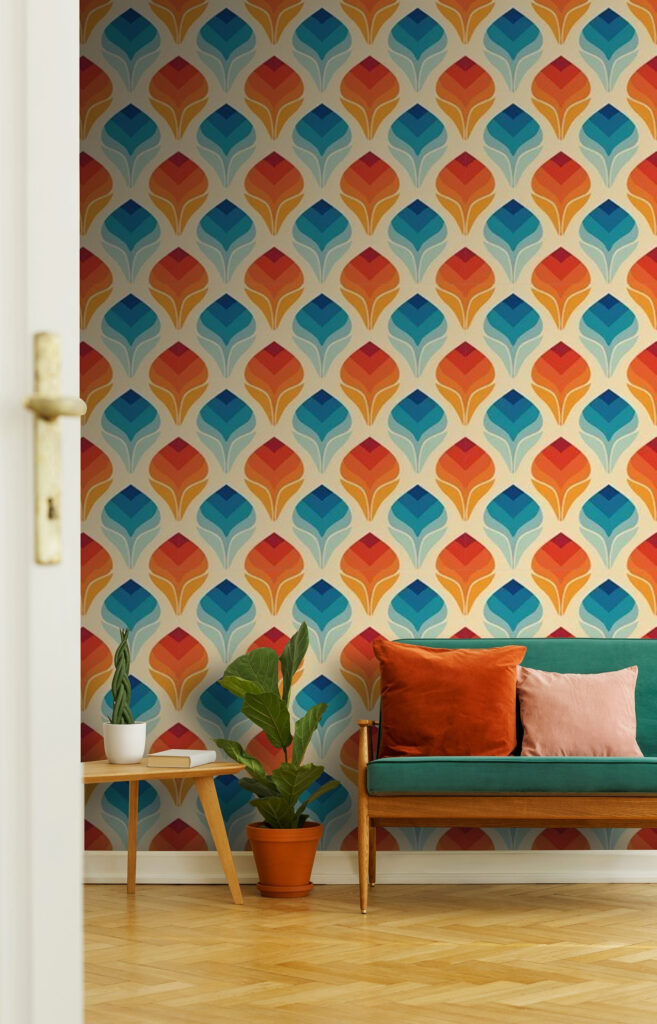 Motivo di foglie arancioni e blu u71428pig2 657x1024 - Motivo di foglie arancioni e blu - tegory