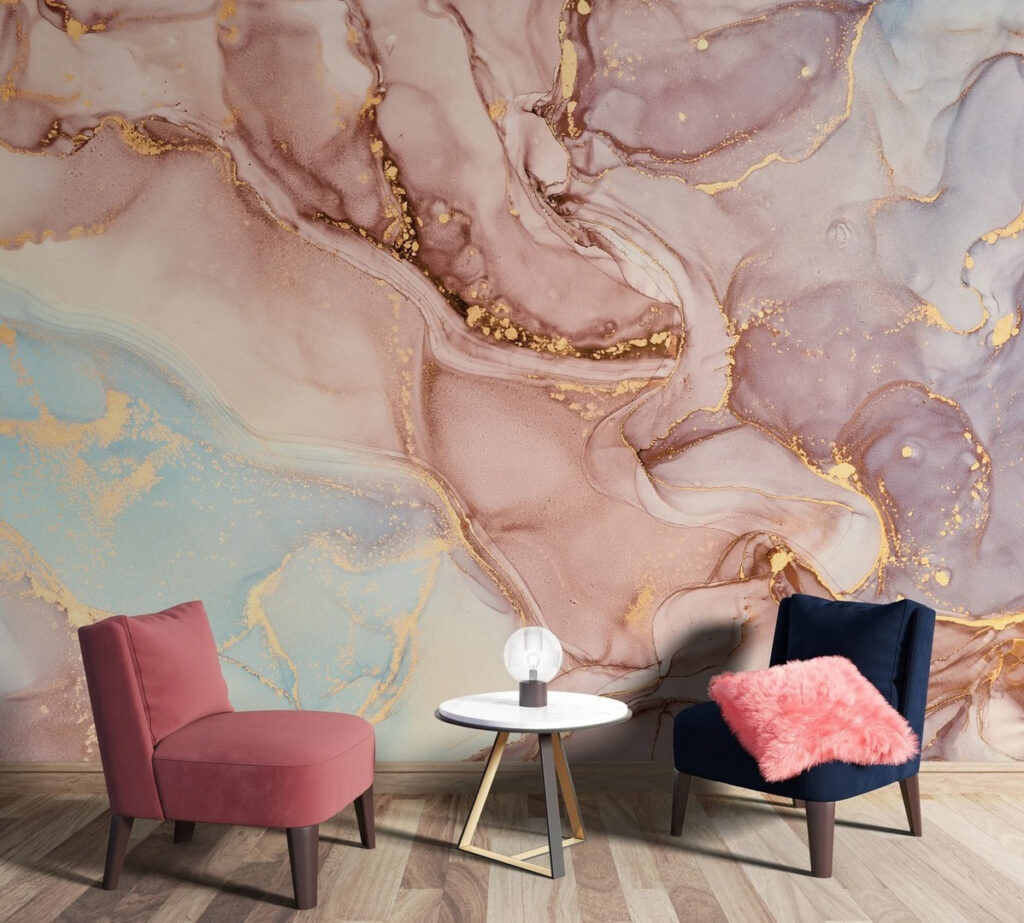 Abstract swirls in soft colors Abstract swirls in soft colors