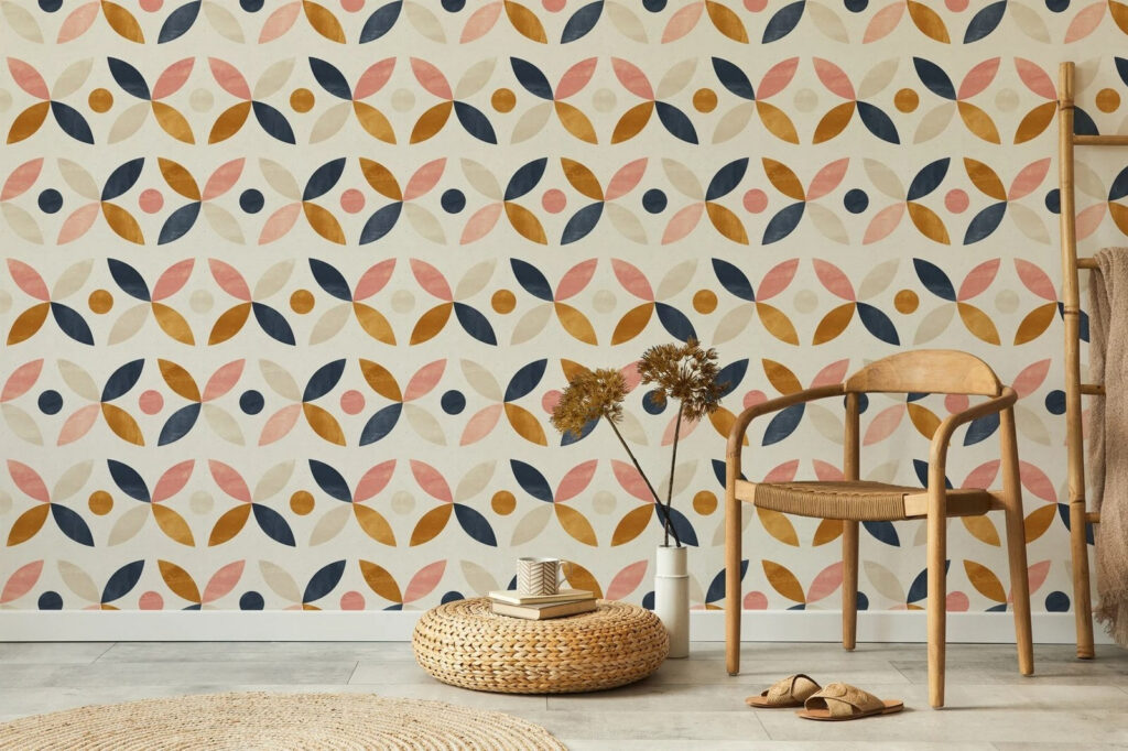 Pattern of colorful circles and dots Pattern of colorful circles and dots