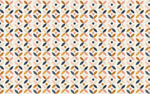 Motivo di cerchi e punti colorati Motivo di cerchi e punti colorati