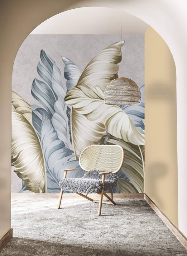 Foglie eleganti dalle tonalità tenui. Foglie eleganti dalle tonalità tenui.