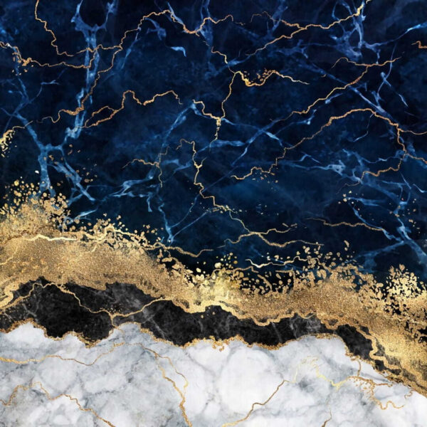 Intersezione di strati marmorei e minerali Intersezione di strati marmorei e minerali