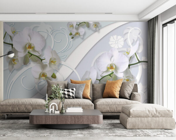 Bellissime orchidee su uno sfondo morbido Bellissime orchidee su uno sfondo morbido